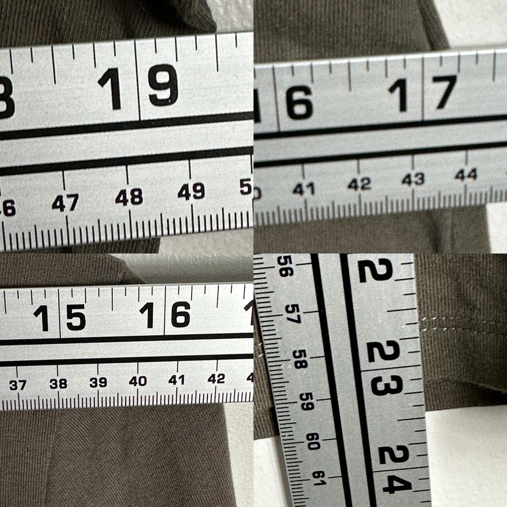 Weekend MaxMara Grey Long Sleeve Top Blouse Size XL Minimalist Designer Stretch - Picture 10 of 10